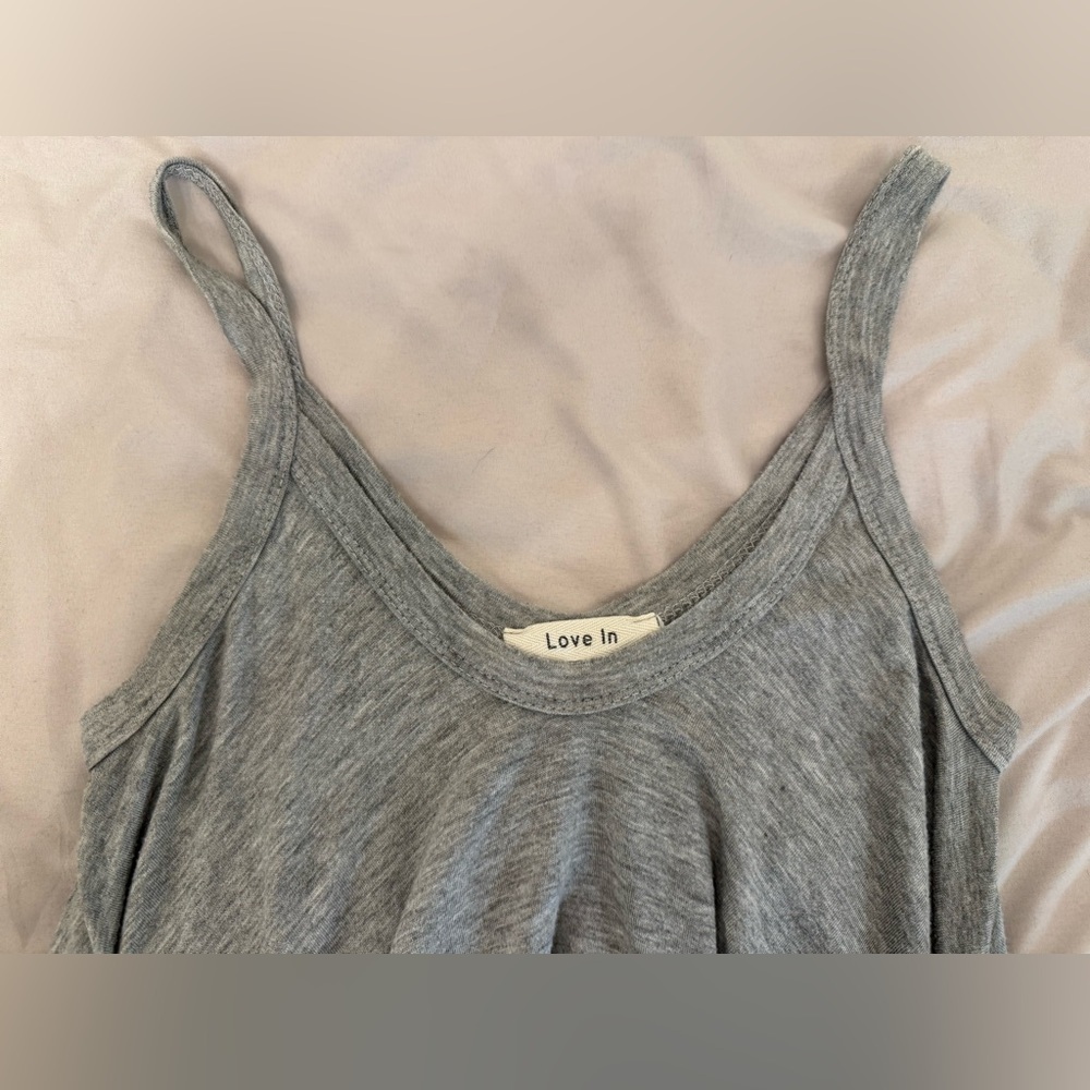 Grey Knit Harem Jumpsuit - Picture 4 of 4